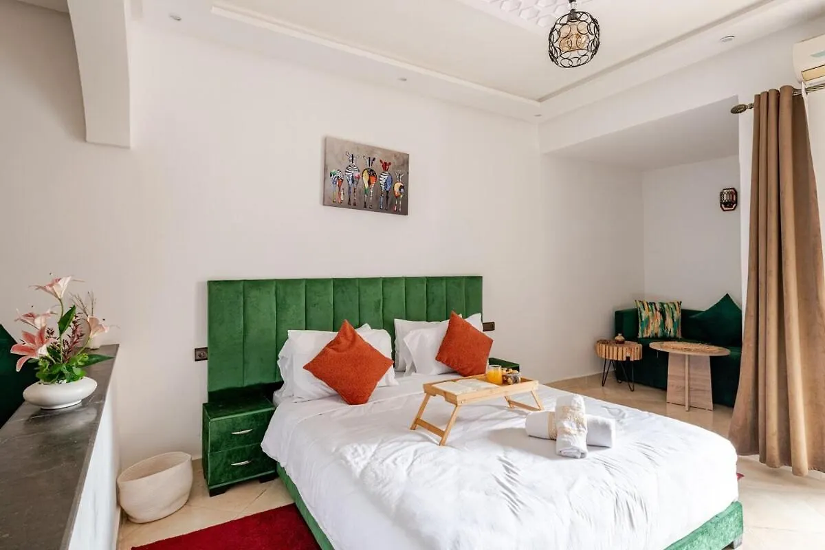 Cozy Studio Au Centre De Gueliz 마라케시